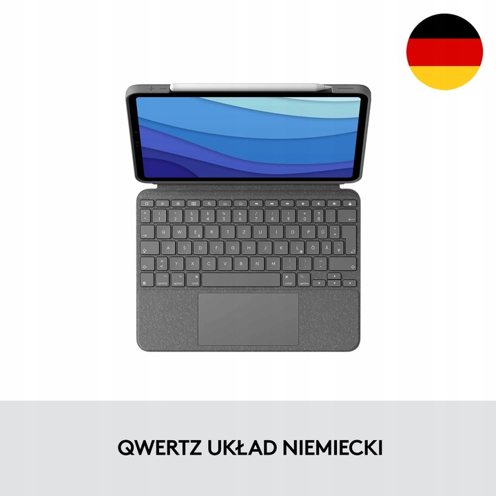 Klawiatura Logitech Combo Touch IPad pro 1, 2, 3 gen QWERTZ DE Producent Logitech