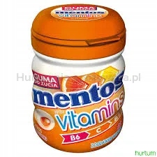 Levně Mentos Žvýkačka s vitamíny a příchutí citrusových plodů 50 g