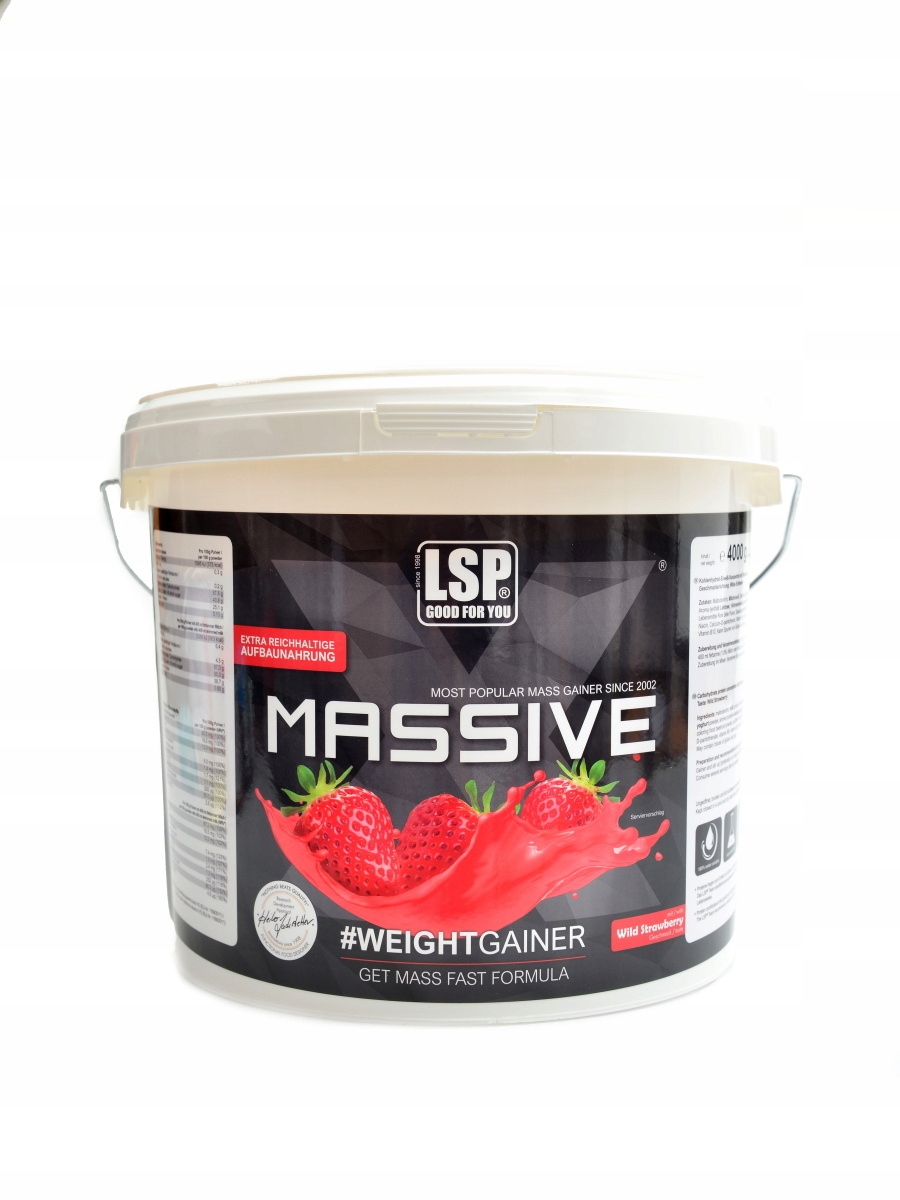 Massive X weight gainer 4000 g jahoda