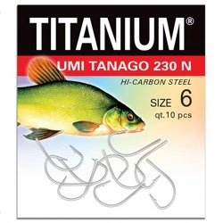Haczyk Titanium Umi Tanago 230N #6 10szt Robinson