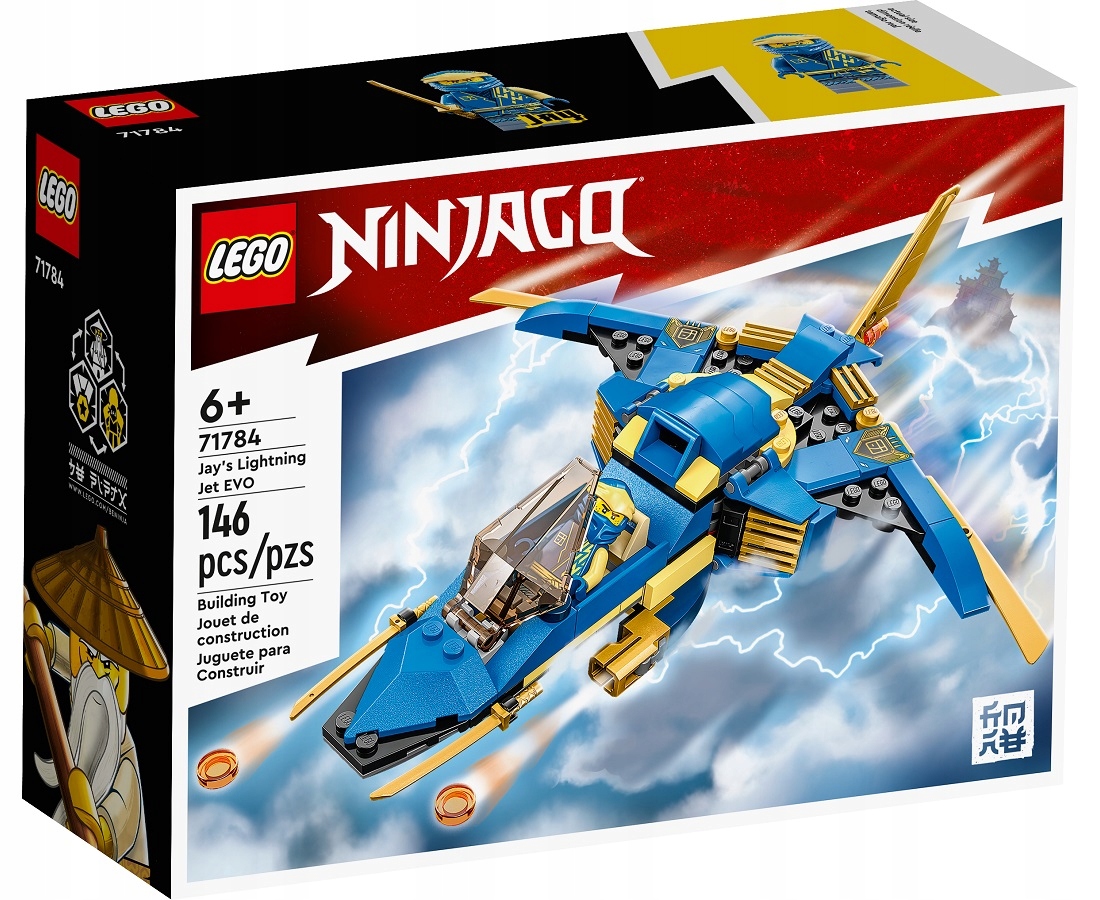 

Lego Ninjago Odrzutowiec Ponaddźwiękowy Jaya 71784
