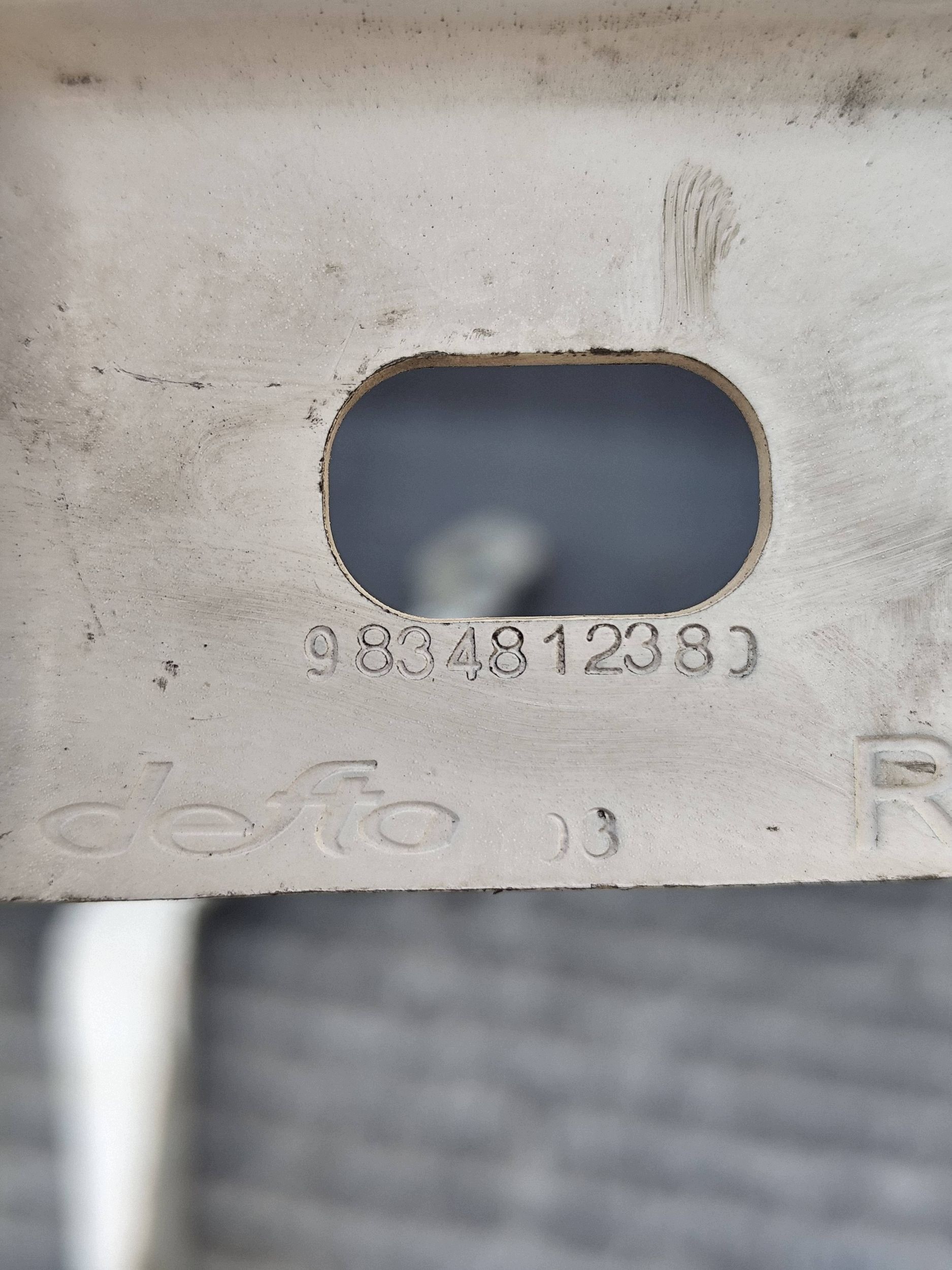 Opel Mokka B Cerniere cofano 9834812480 9834812380