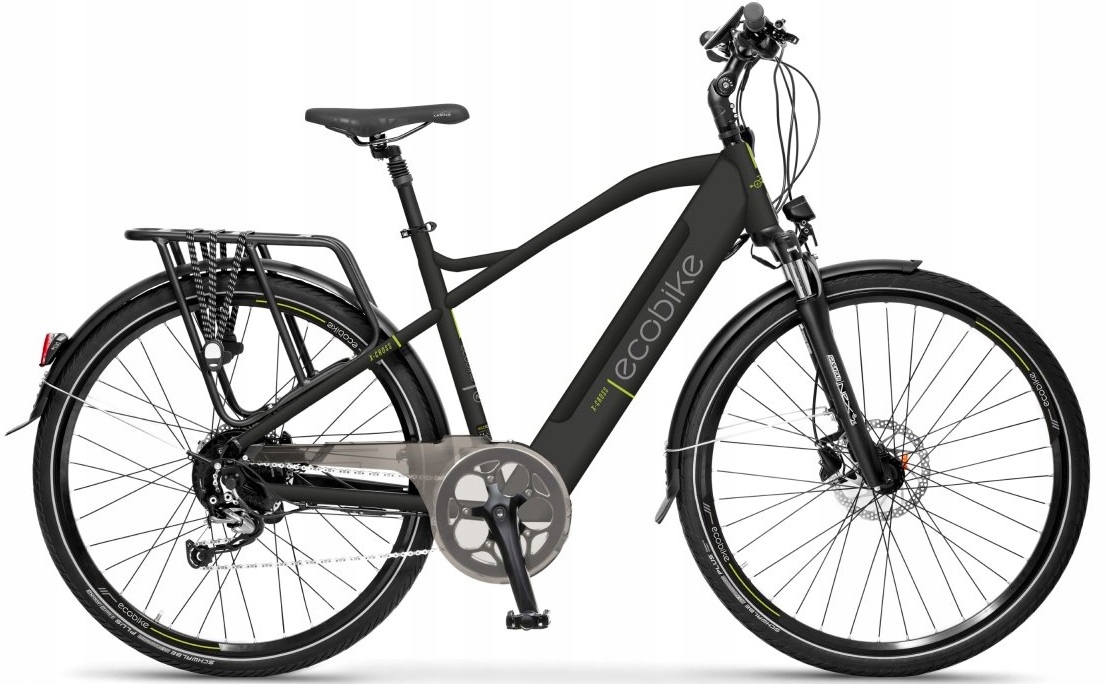 Rower elektryczny Ecobike X-Cross M rama20cali koło28" 36V 14.5Ah czarny