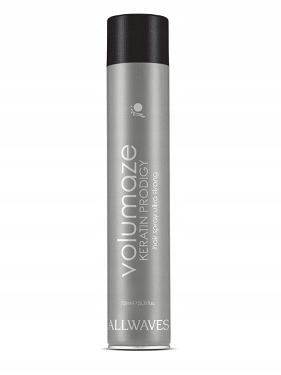 ALLWAVES VOLUMAZE LAKIER OBJĘTOŚĆ KERATYNA 750 ml