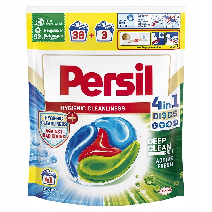 

Persil Discs Kapsułki do prania 4w1 Hygienic 41szt