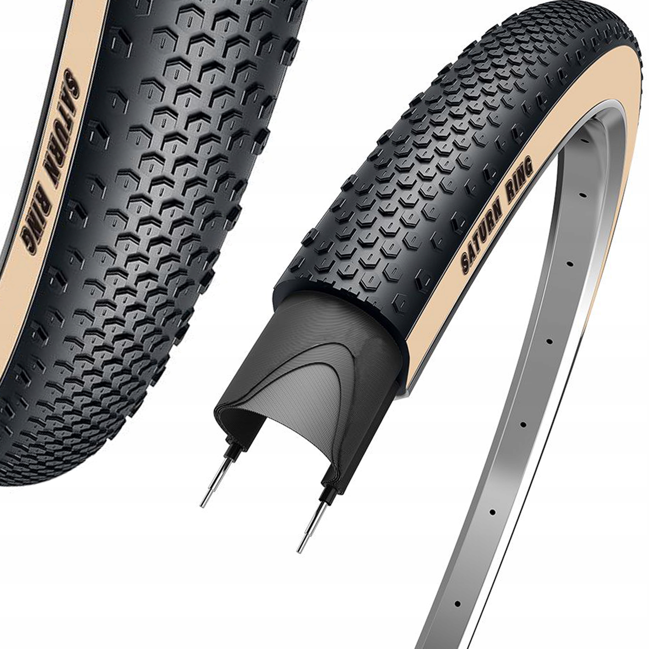 Opona Gravel Kross Obor Saturn Ring 700 x 42C 60TPI (44-622)