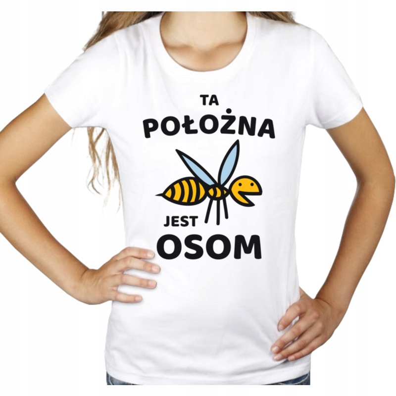 

Ta położna jest osom awesome koszulka damska