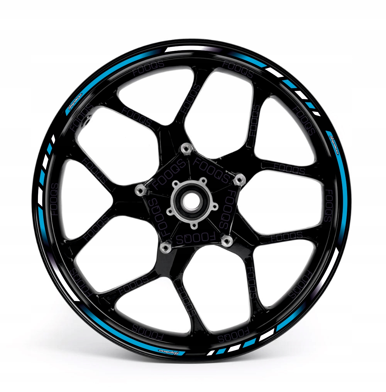 Samolepky Na Ráfky Juula Pro Suzuki Gsx-r 1300 Hayabusa Modré