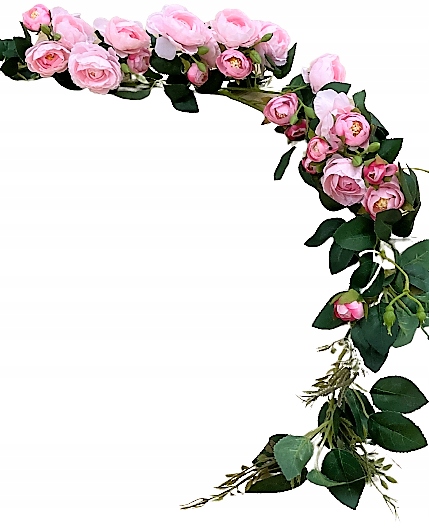 

xxl Girlanda z kwiatów róży 125 cm