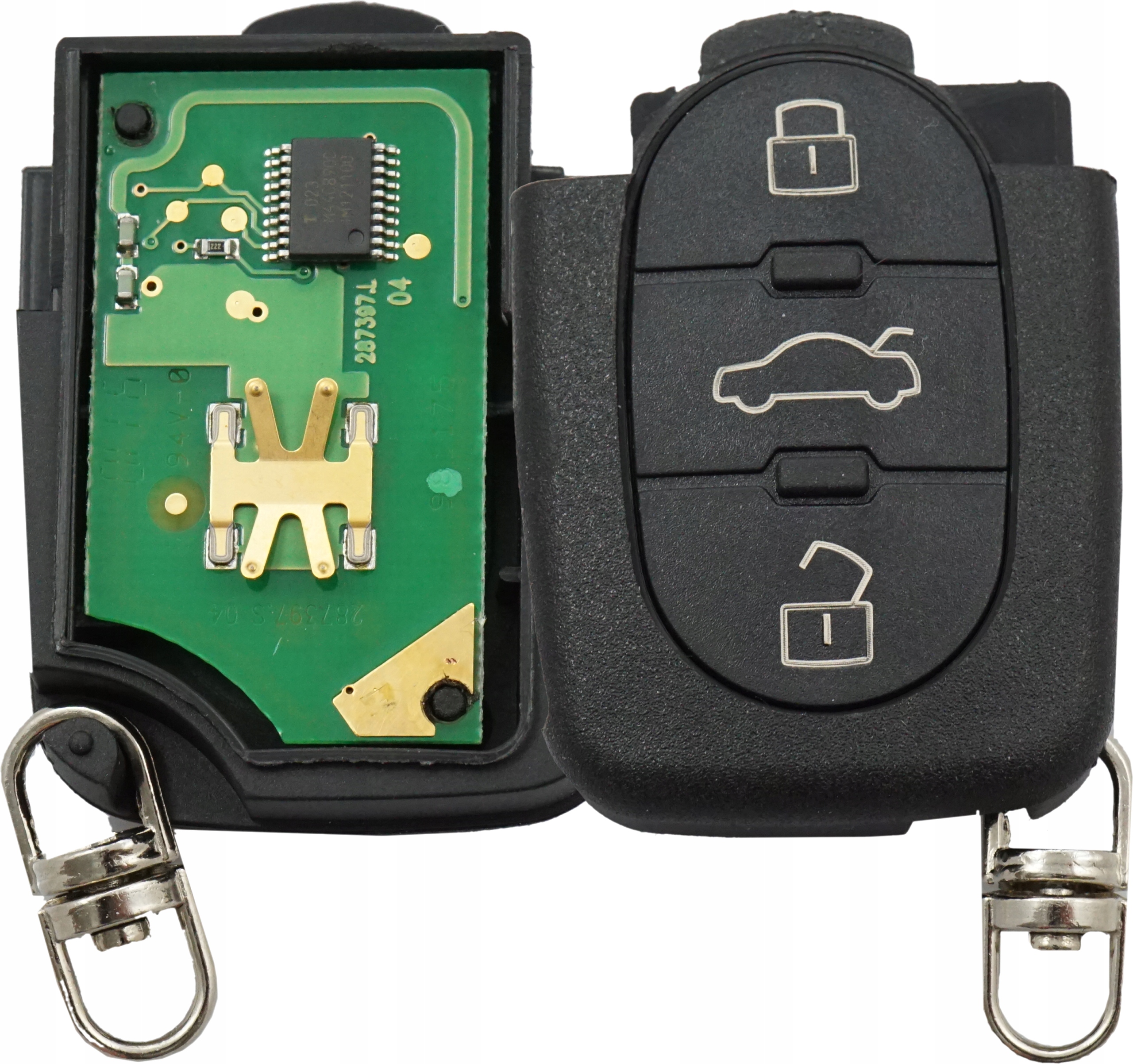 AU65 - Пульт дистанційного керування AUDI A2 A4 CABRIO 8Z0837231 433MHz