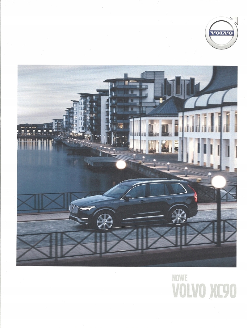 Volvo XC90 prospekt 2016 polski 82 strony