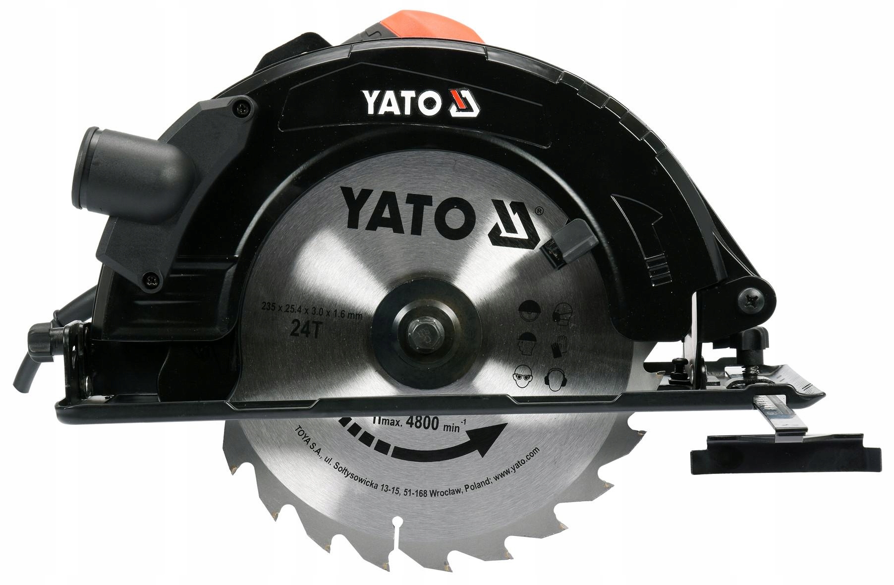 Kotoučová Pila 235 MM 2800 W YT-82154 Yato