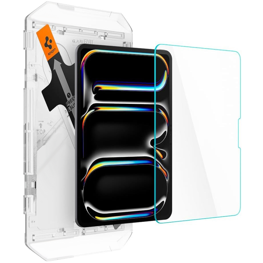 Tvrzené sklo Spigen pro iPad Pro 11" 2025 2024, silné, odolné, 9H