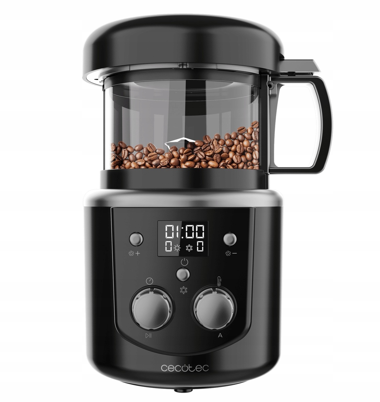 Palarka Elektryczna do Kawy Ziarnistej Roaster Booster Cecotec 1400W Czarny