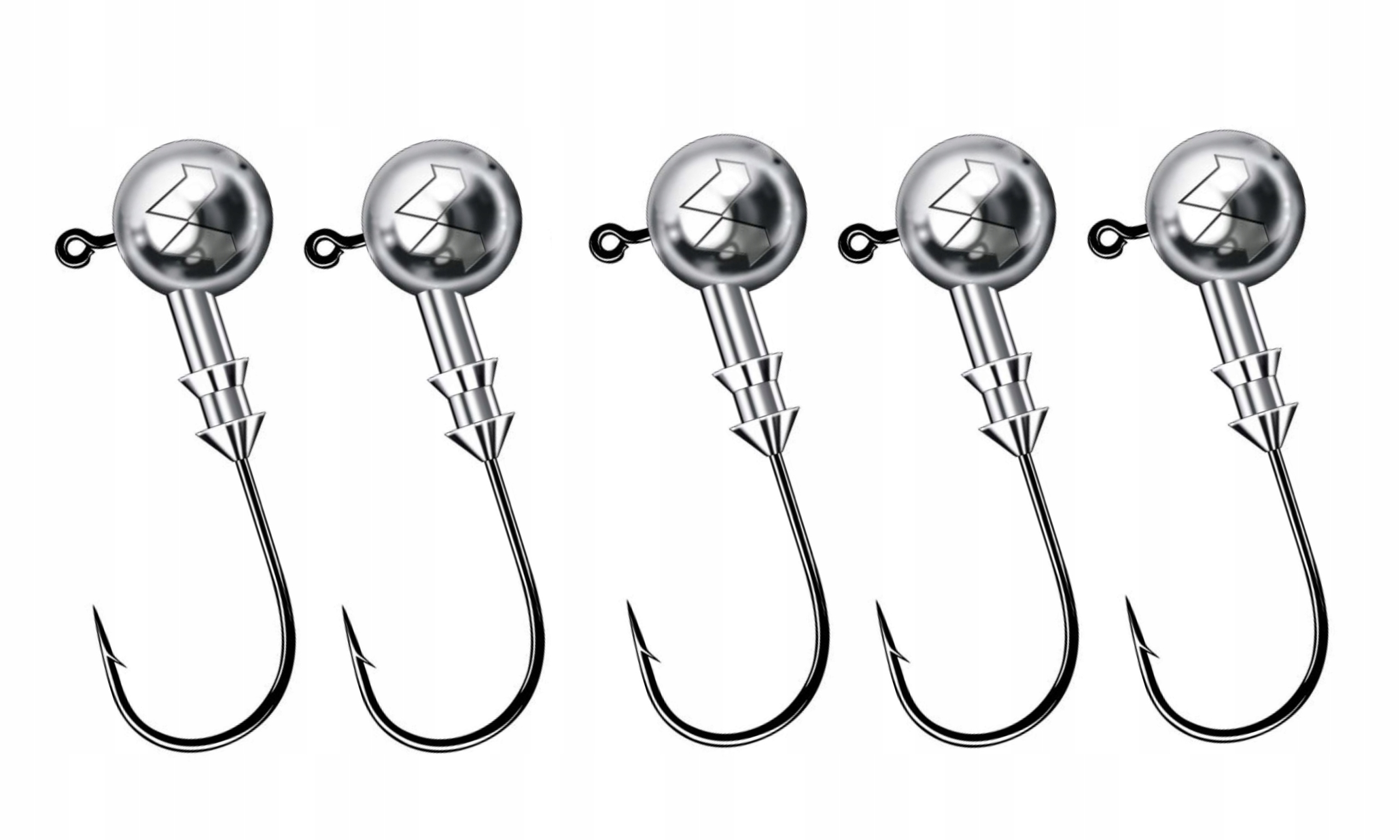 5x GŁÓWKI jigowe DRAGON [6/0] CLASSIC 6/0 15g