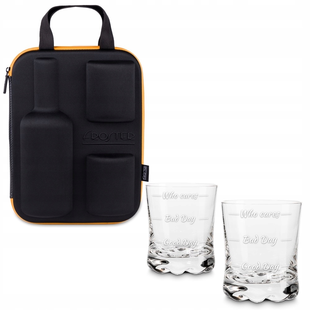 

Etui na whisky 2 szklanki z nadrukiem
