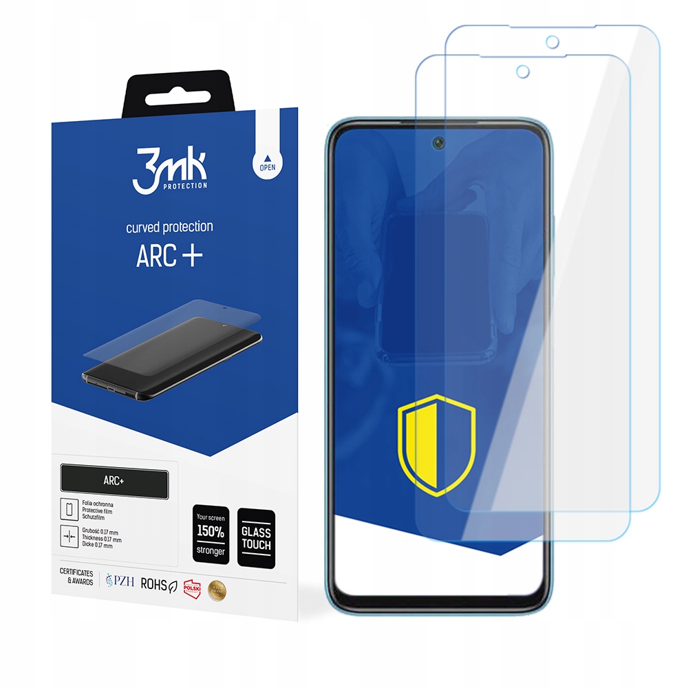 

2x Folia 3mk Arc+ Xiaomi Redmi 10 2022 3mk Arc+