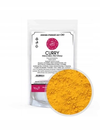 Levně 10 x Winoszarnia Kari Indická 100 g Přírodní čerstvá Koření