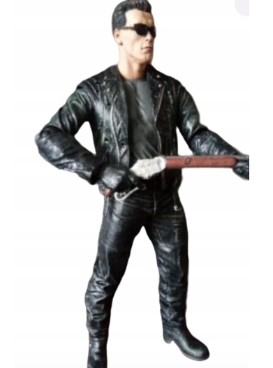 Figurka Terminátora T-800 s brokovnicí o velikosti 18 cm