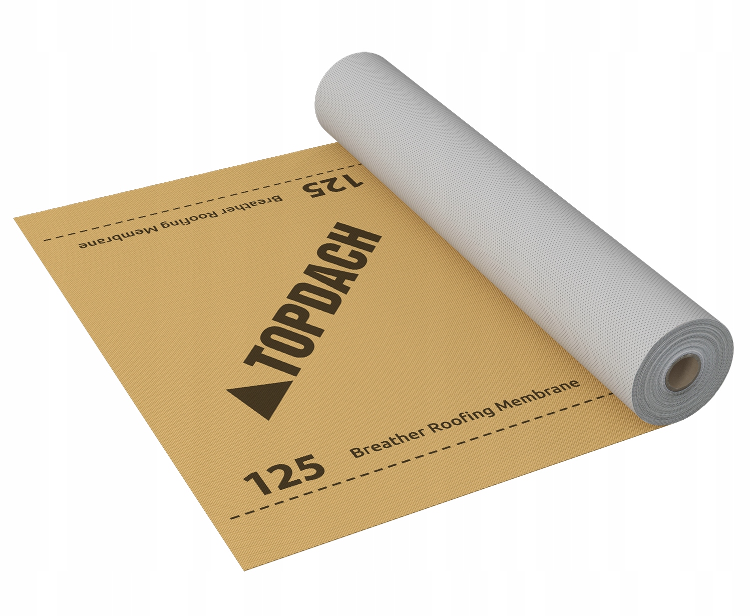 Vysoko paropriepustná strešná membrána 125 g 75 m2 Topdach 125