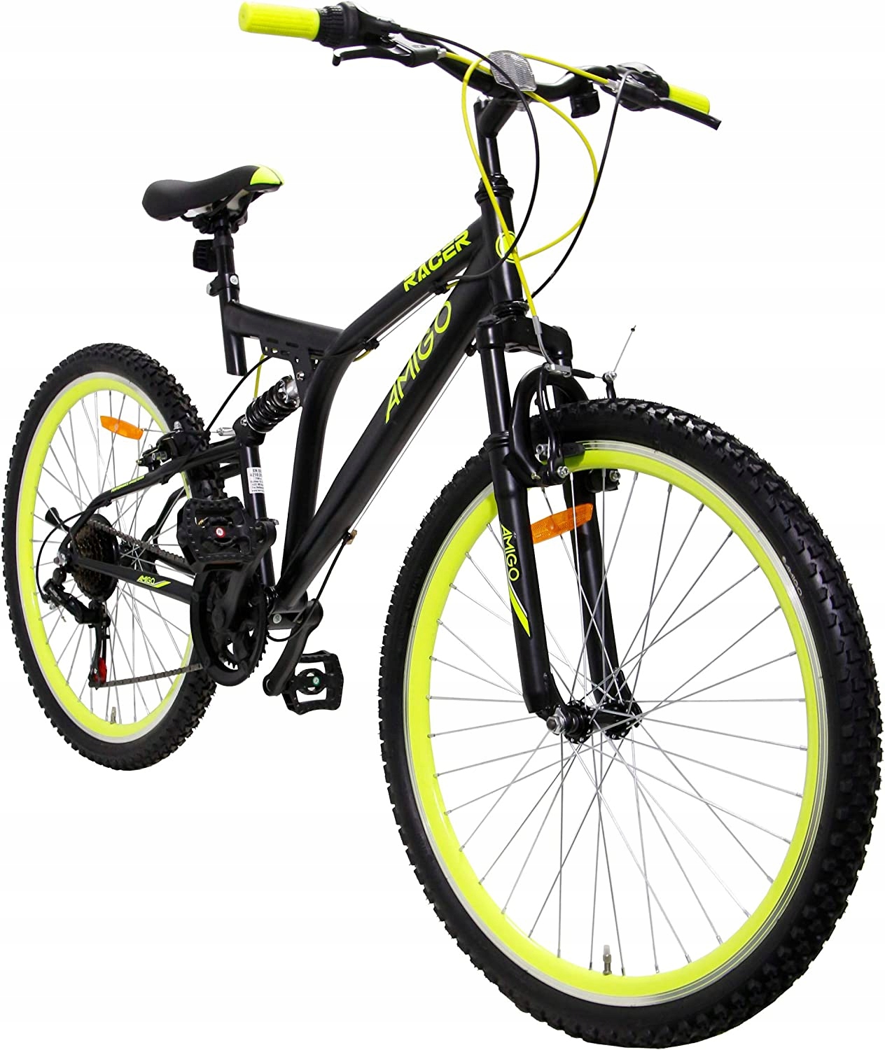ROWER MTB AMIGO RACER 26'' SHIMANO 2x AMORTYZATOR Płeć produkt uniseks