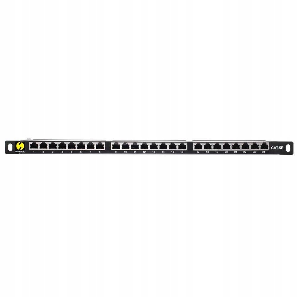 Patch panel 24 porty Netrack 19 