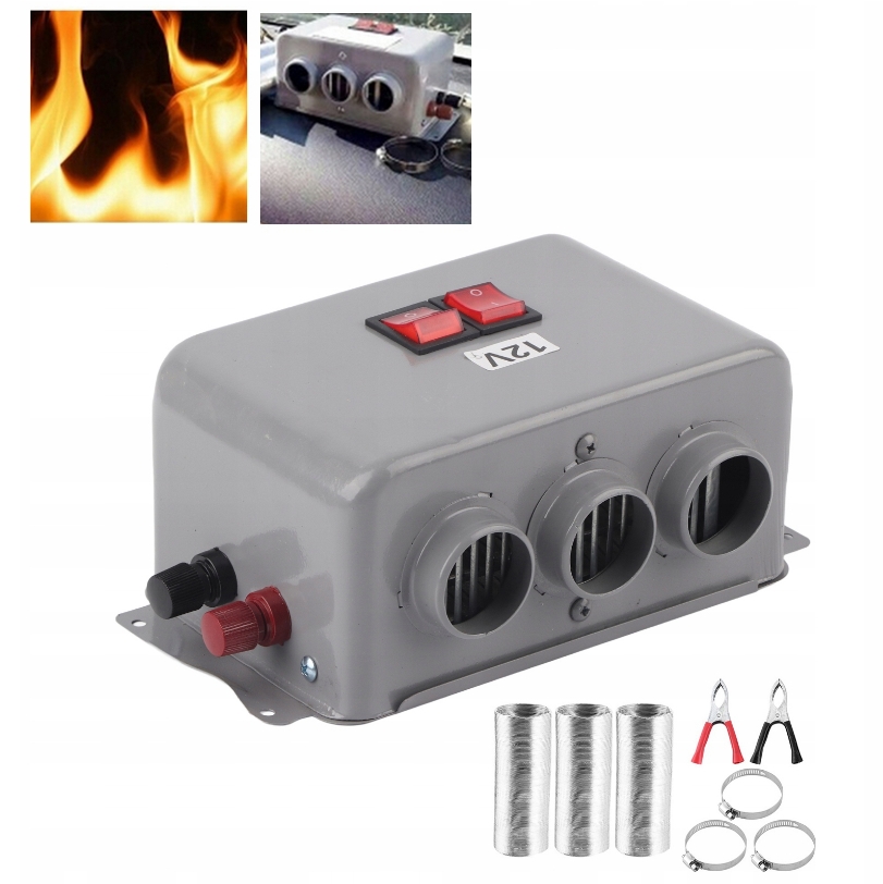 UNIWERSALNA NAGRZEWNICA SAMOCHODOWA 12V 800W