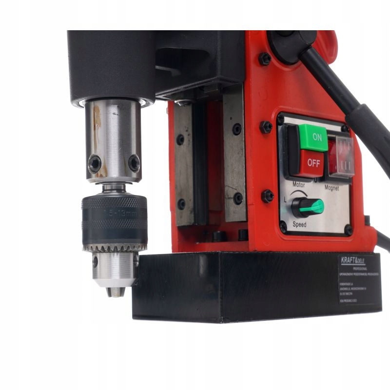 WIERTARKA STOŁOWA MAGNETYCZNA PIONOWA 2150W 1700N 13MM WELDON 19MM Seria KD1381