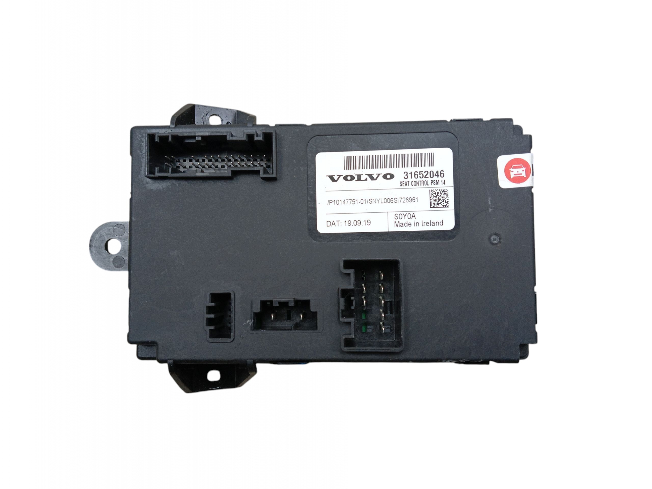 unité de commande électronique uce module siège VOLVO V90 II S90 II XC90 II XC60 II V60 II 31652046