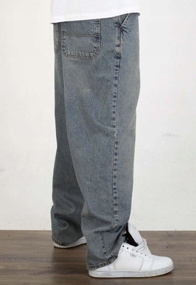 Kalhoty I8 Denim BAG116 Baggy, modré a hnědé