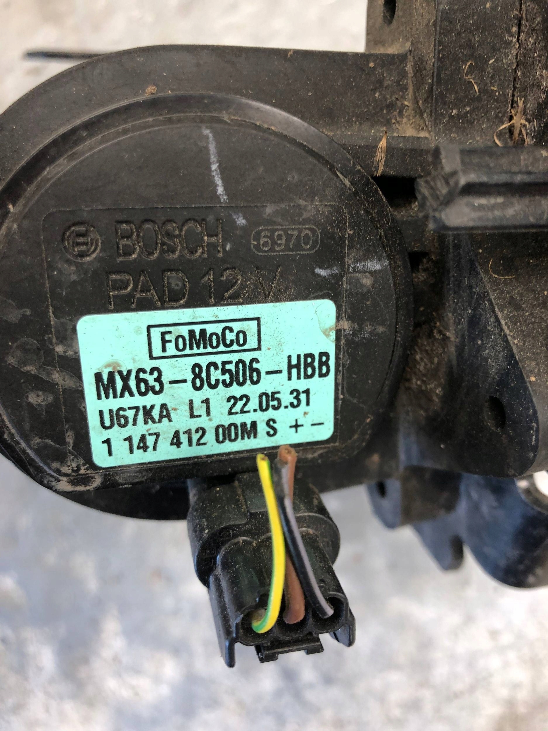 water pump FORD KUGA MK3 MX63-8C506-HBB