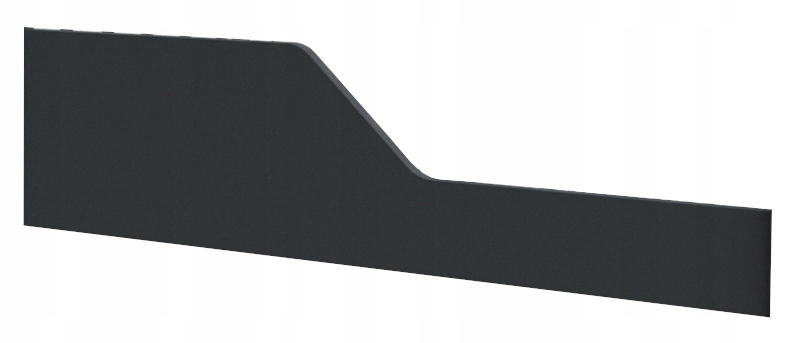 Zábrana antracit pro dětskou postýlku Dominik Cosmo 120