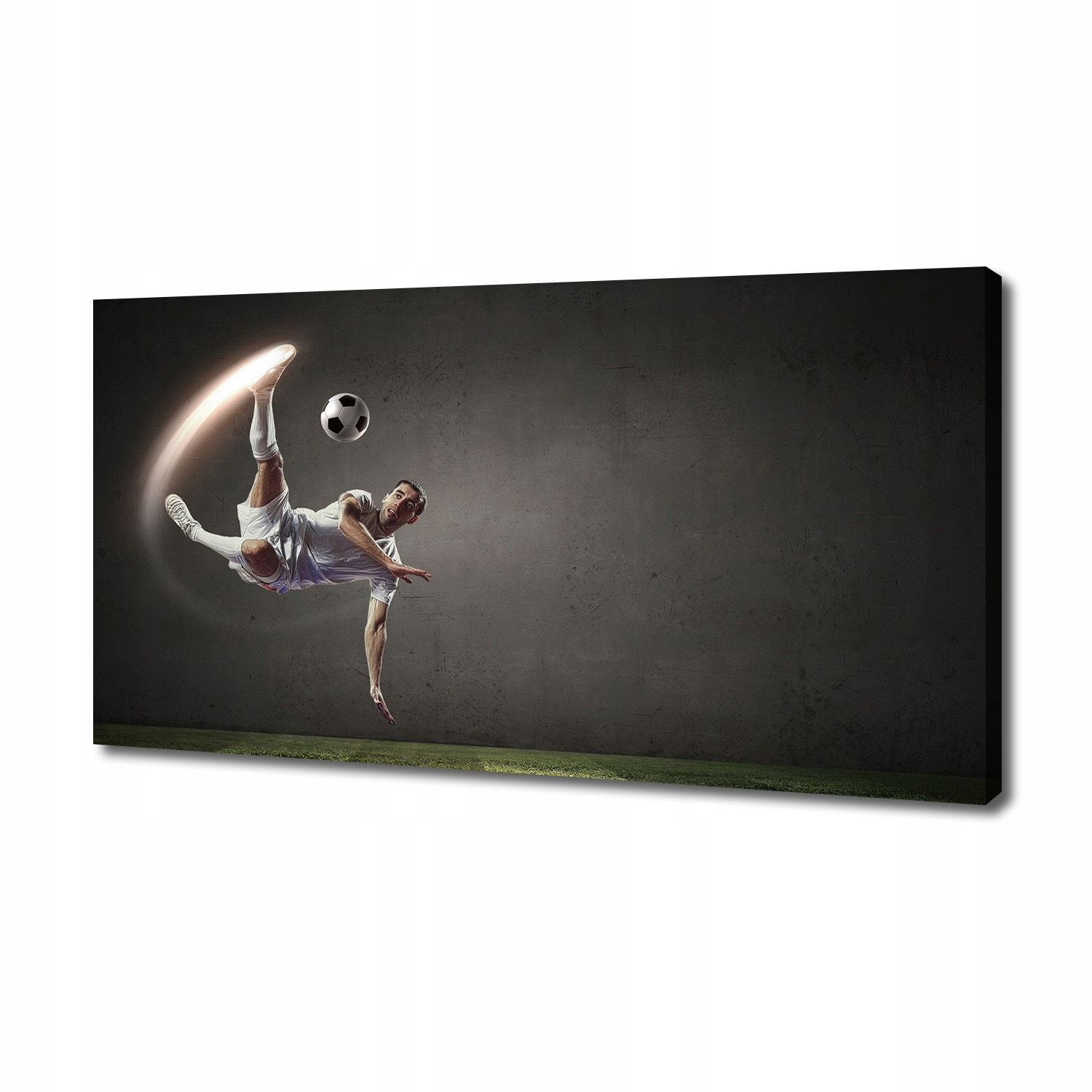 

Foto obraz canvas na ścianę Piłkarz 140x70 cm