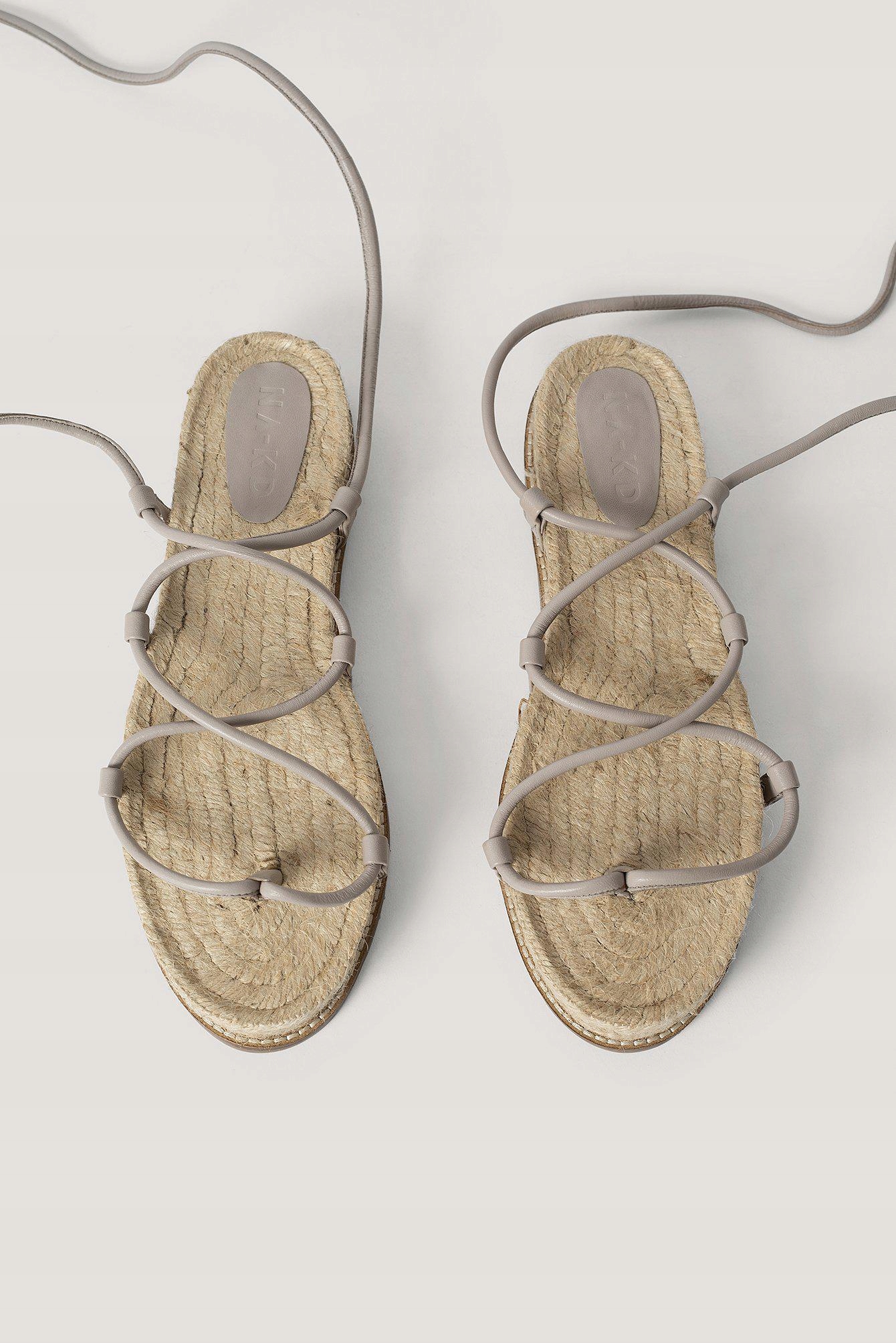 Nakd Béžové Sandály Na Platformě Bml 38