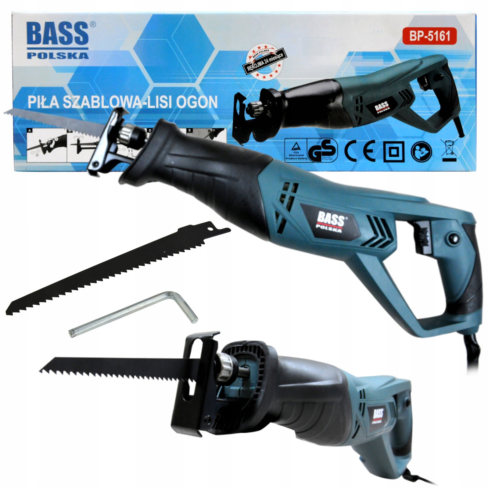 

Bass Polska Piła Szablasta Pilarka Lisi Ogon 1200W