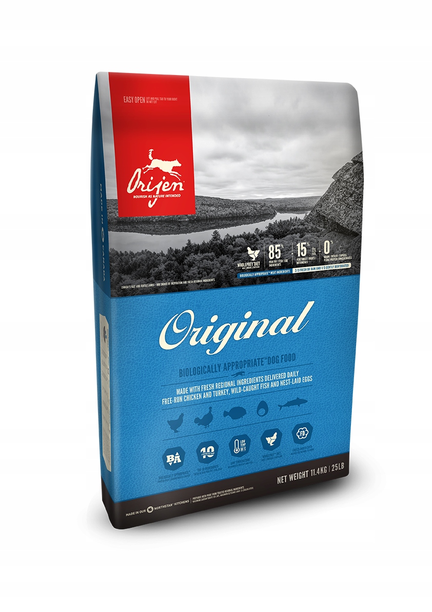 Levně Orijen Original Dog 11,4 kg Kompletní krmivo pro psy