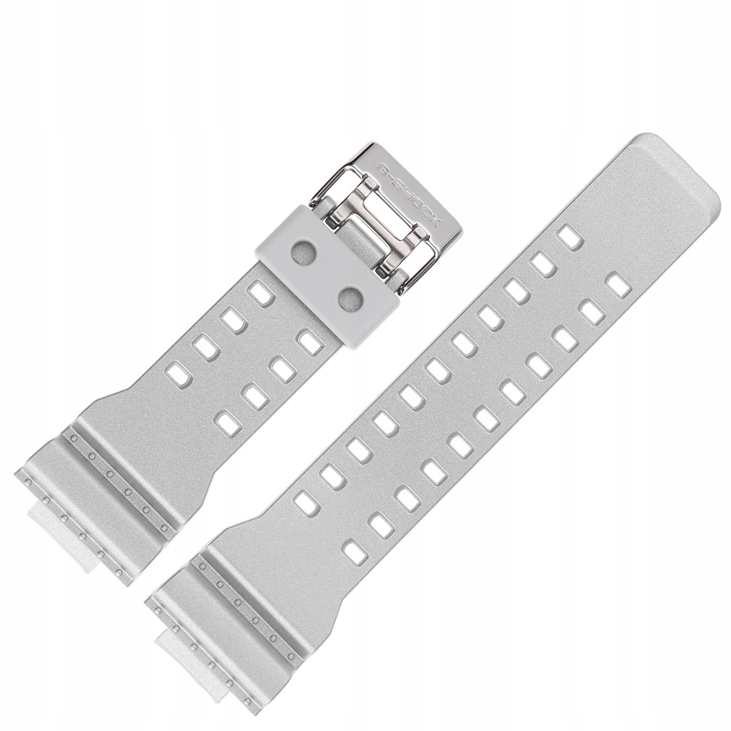 Pásek k hodinkám Casio 10468160 stříbrný