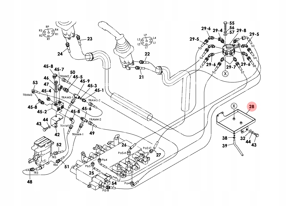 Печатная плата T0347100044 TAKEUCHI TB225
