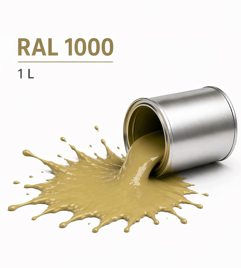 Ral 1000 Barva 1K 1L Povrchový Lak Vysoký Lesk