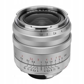 Voigtlander Nokton I Vintage Line 28mm f/1.5 Leica M srebrny