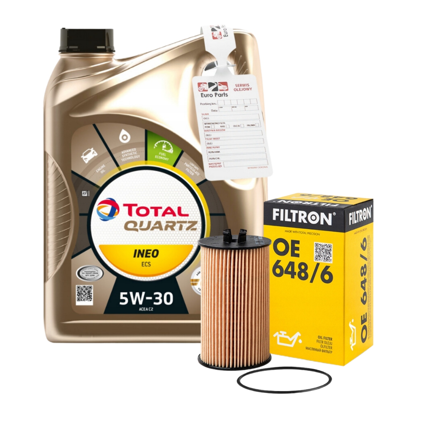 

Total Ineo MC3 5W30 5L+FILTR Oleju OE648/6