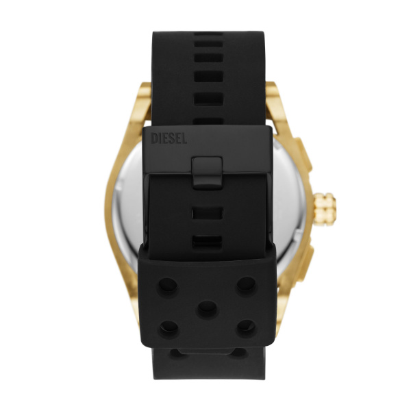 Černý silikonový řemínek pro hodinky Diesel DZ4546 26 mm, originální