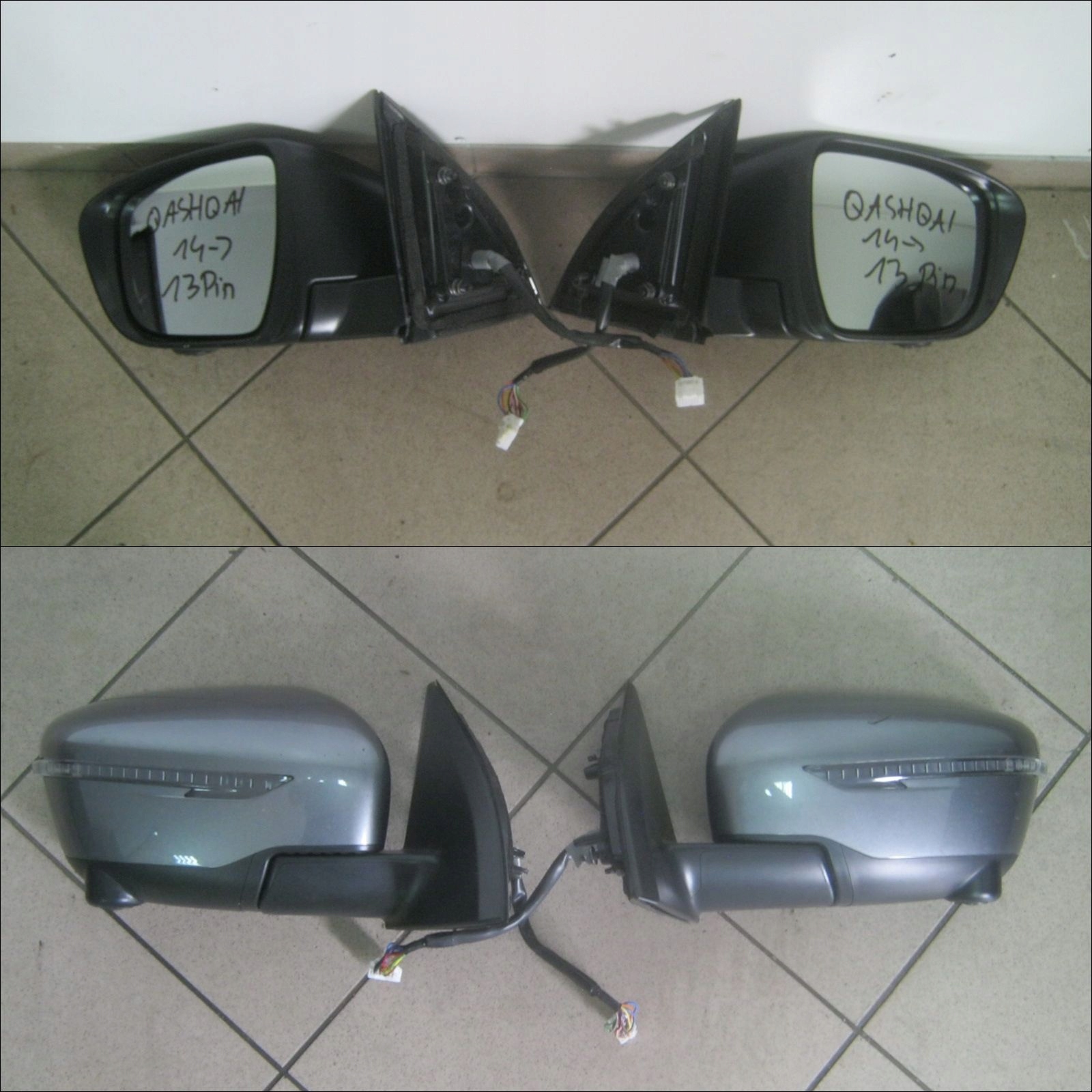 Lusterko prawe Nissan Qashqai II J11 14-