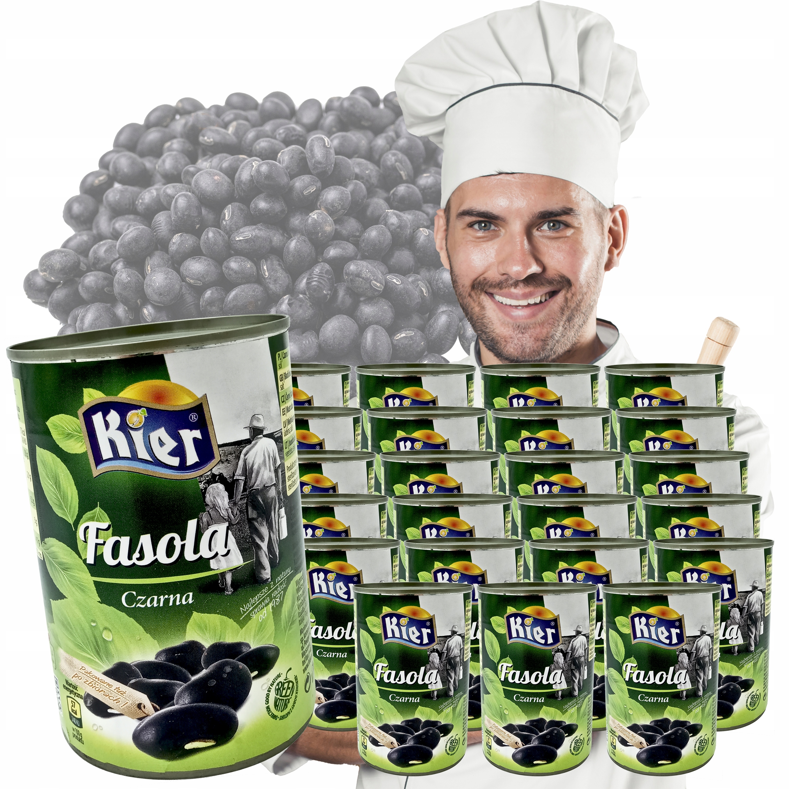 Černá Fazola Kier 400G x 24 Svařovací Velkoobchod