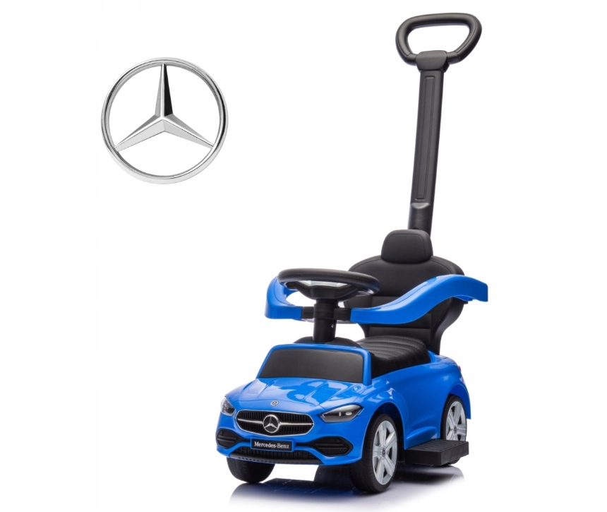 Milly Mally Pojazd Z Rączką Mercedes C-class Niebieski Jeździk 1+