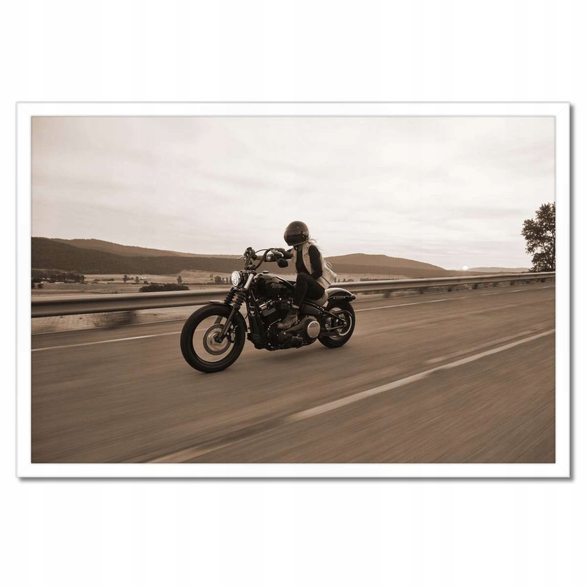 Plakáty v rámu 60x40 Harley Davidson Motocykl