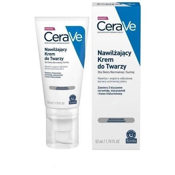 

Cerave Nawilżający krem do twarzy skóra sucha 52ml