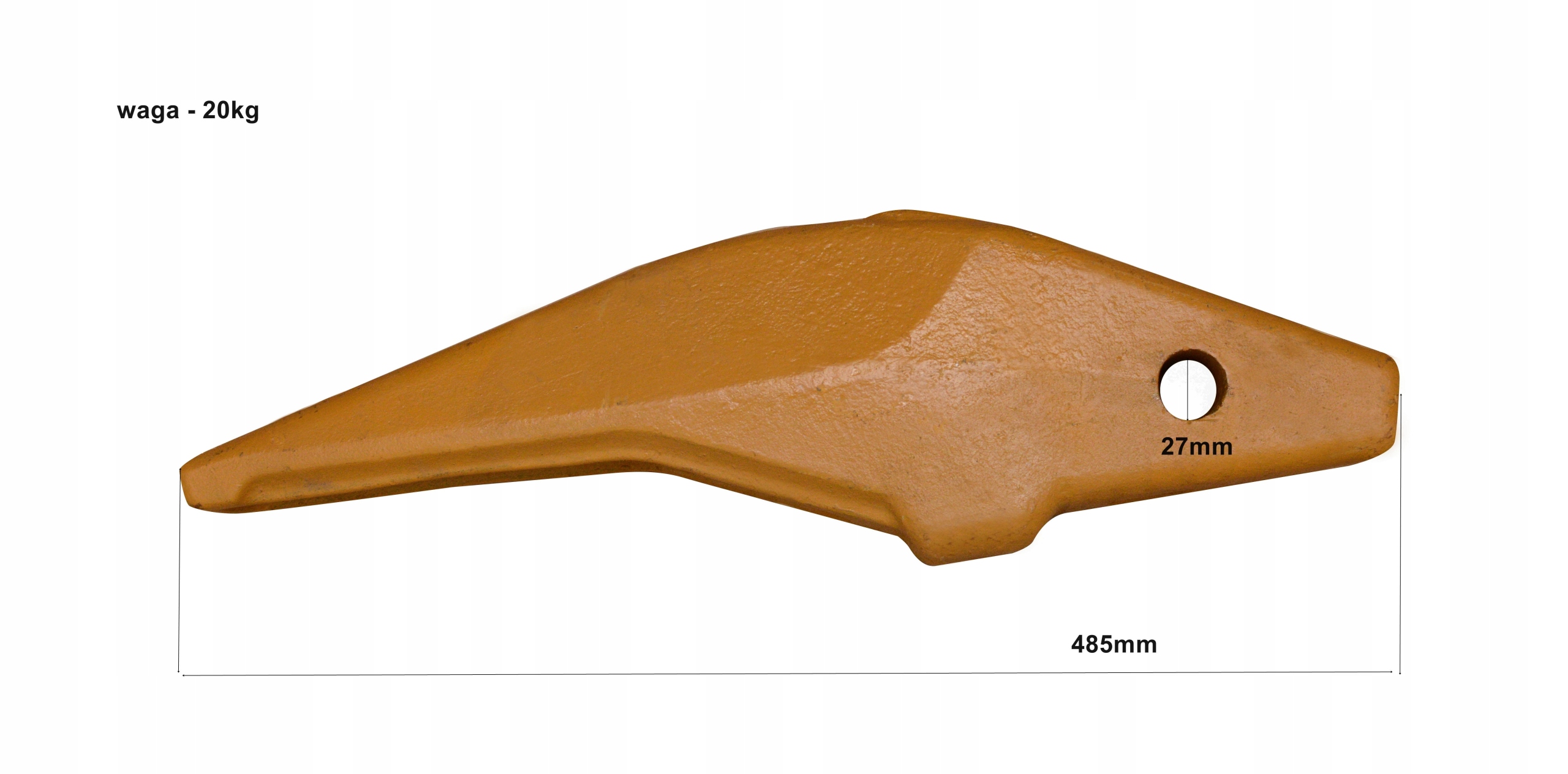 ADAPTER ZEBA LADOWARKOWY J460 Machine type Loader