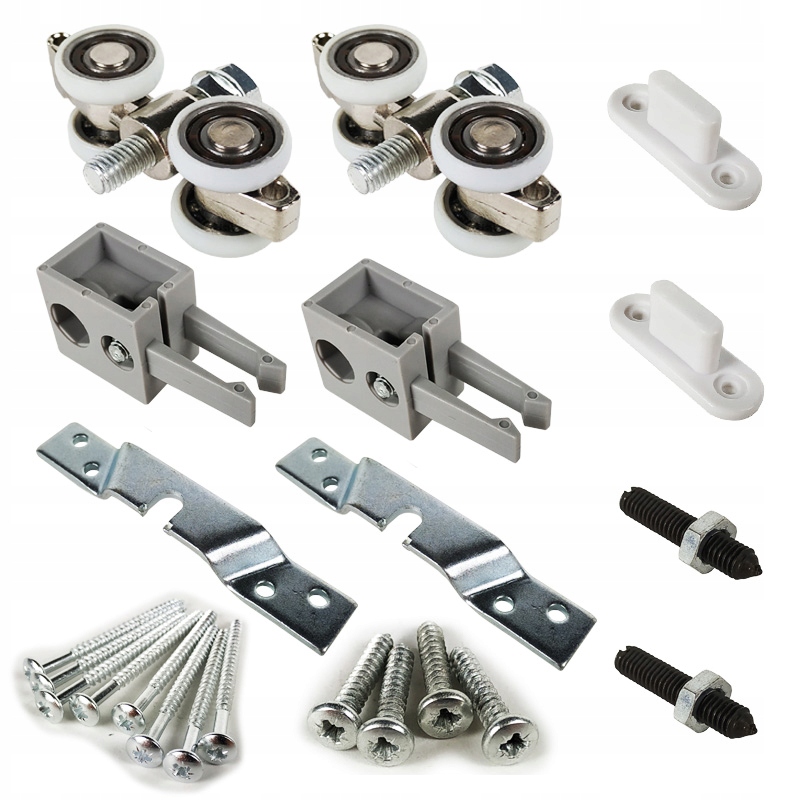 Tor S100 Avanti - Drzwi podwieszane 200cm Kolor srebrny