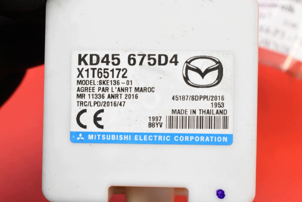 control unit module ANTENY KEYLESS KD45675D4 MAZDA MX-5 IV ND LIFT 18-24